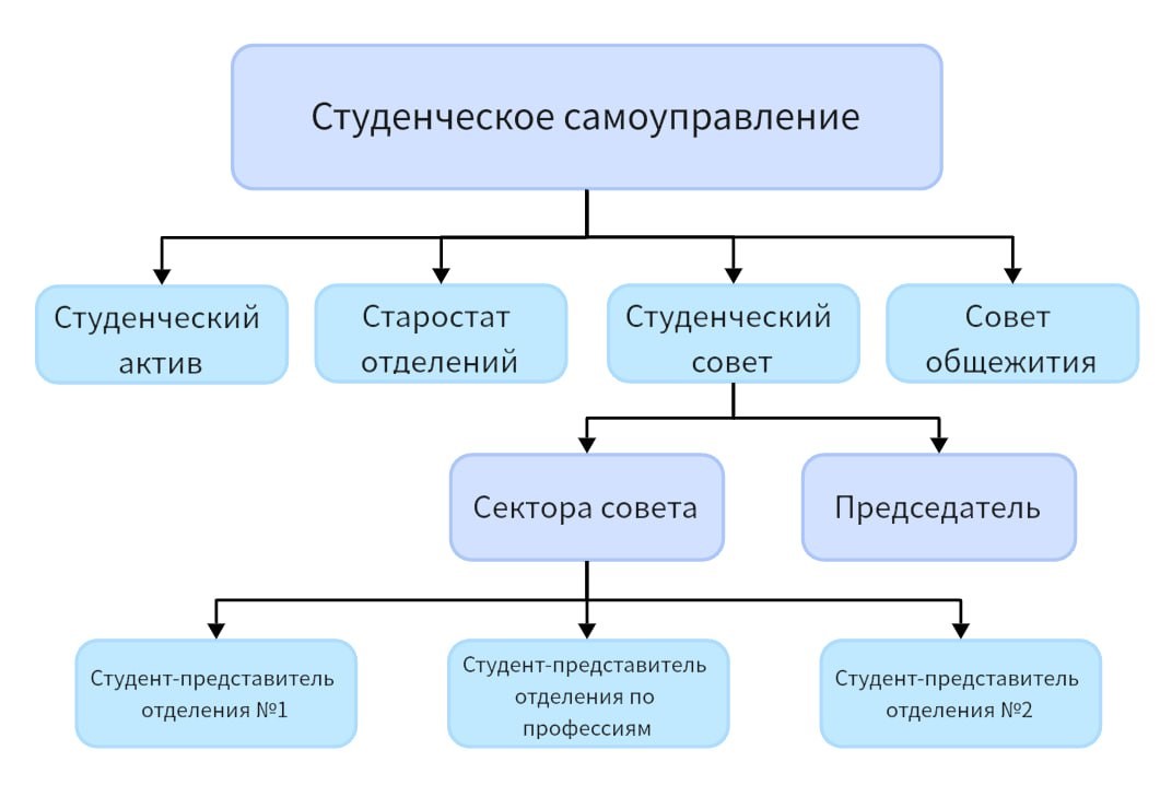 Студенческое самоуправление схема